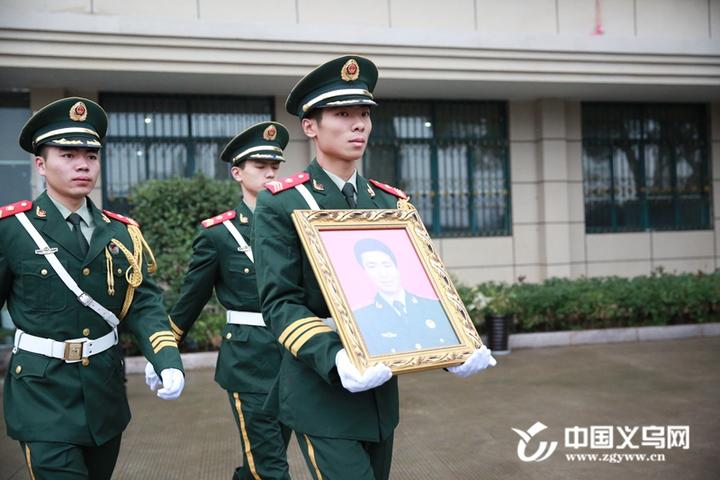 义乌各界悼念邹宁浩烈士牺牲一周年