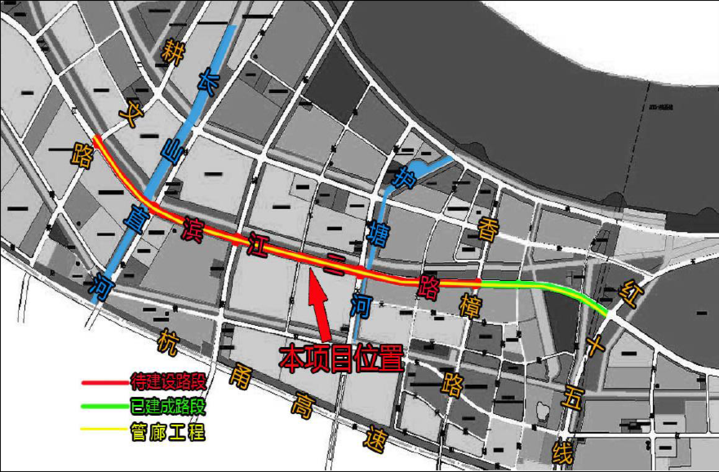 萧山科技城一大批公路新建