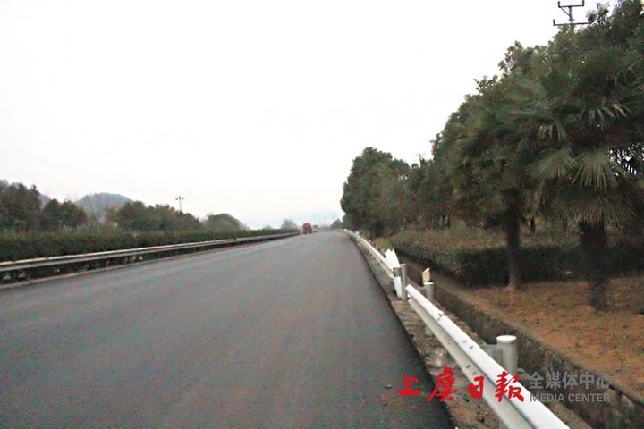 上虞公路段104国道大中修工程顺利完成路面建设