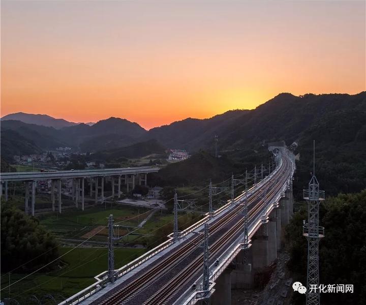 衢九铁路来了!3分钟看完建设过程