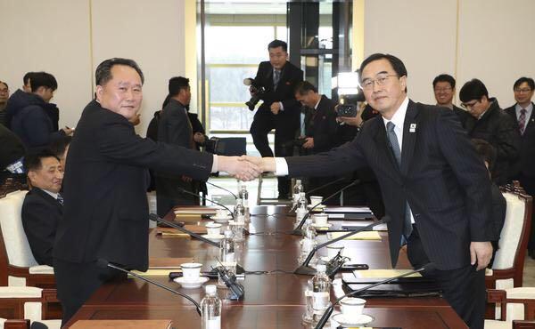 朝鲜韩国签署和平协议_签署协议_朝鲜 韩国 4月 协议