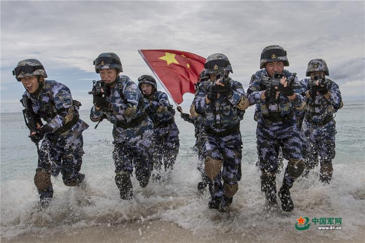 这里碧海蓝天永不迷航 军事训练似大片