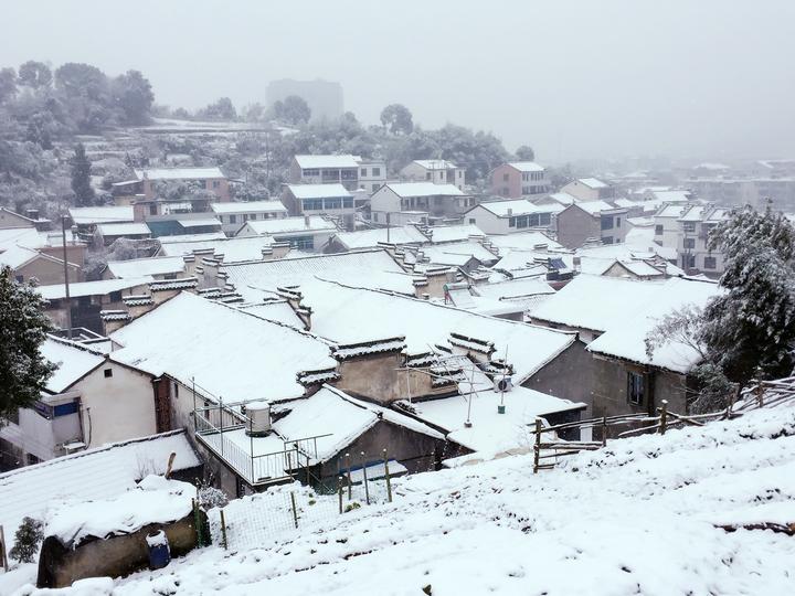 雪景我只服诸暨这里不服来战