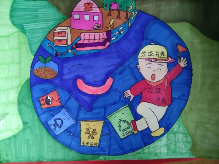 嘉兴生活垃圾分类公益宣传画展示第⑧期