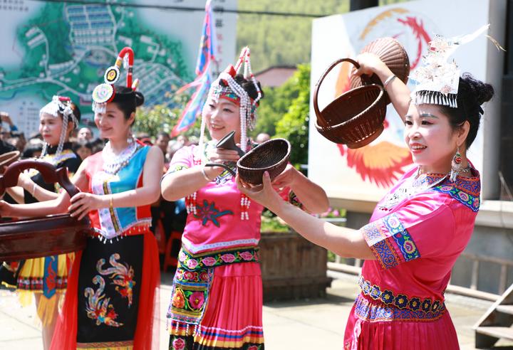 三月三,龙游畲族乡,带你体验"山哈婚俗游"
