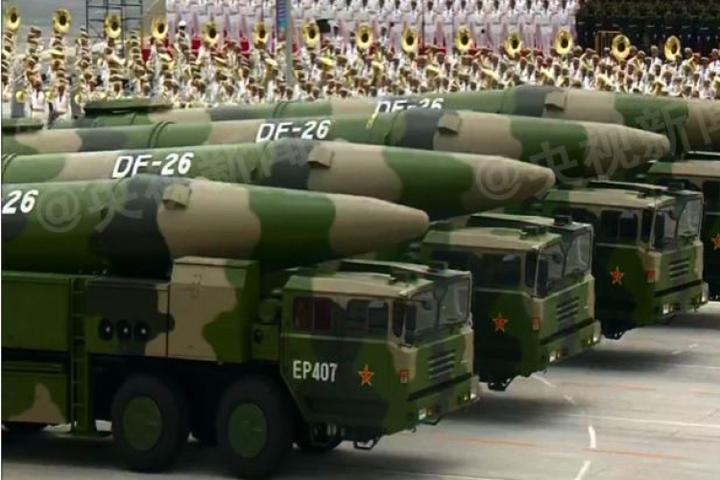 国防部:东风-26型导弹,苏-35战机已列装部队