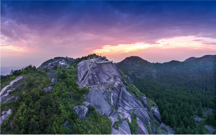 航拍人间仙境——玉苍山国家森林公园