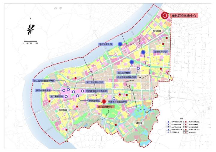 滨江分区规划公布!新建50所学校12家医院