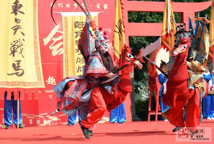 杭州富阳龙门庙会风情浓