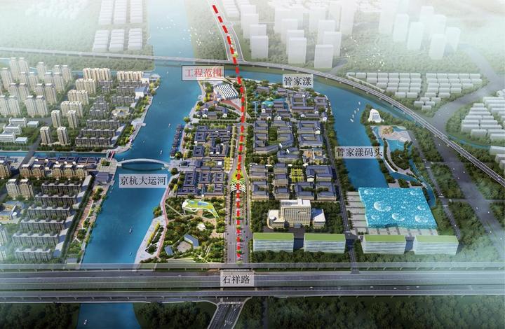 杭州运河新城有新进展 全省首个双层隧道丽水路开工