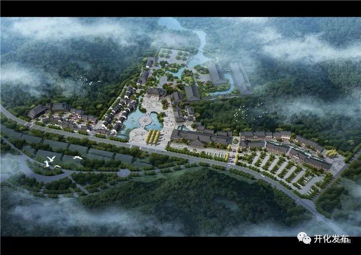 开化根缘小镇醉根广场未来将建成啥样?效果图大曝光!