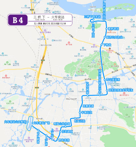 温州brt3号线,4号线正式开通运营 经过这些路段