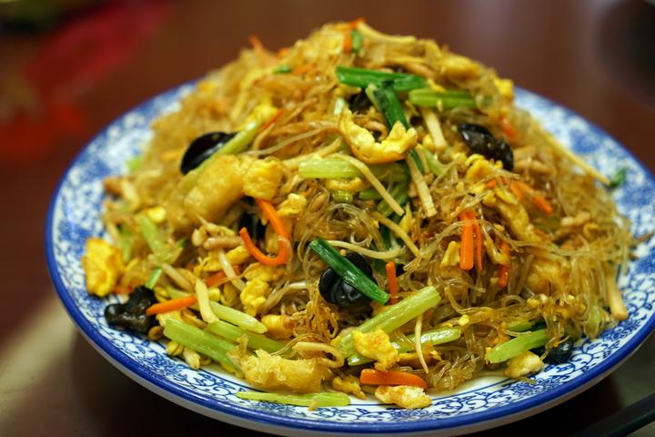 炒豆面