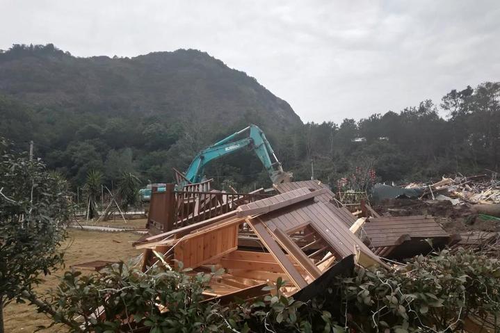 桃渚涉河违建整治再发力