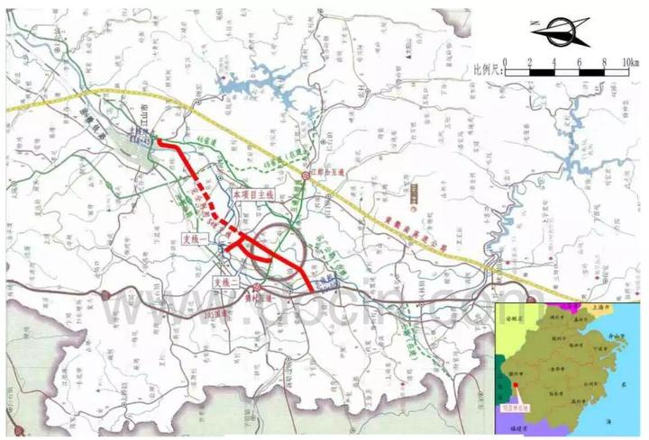 江山淤头至衢州绿色产业集聚区贺村姜家公路规模调整工程320国道龙游