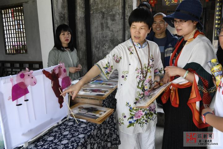 龙门皮影王落户富阳龙门古镇国家级非遗传承人现场展绝活