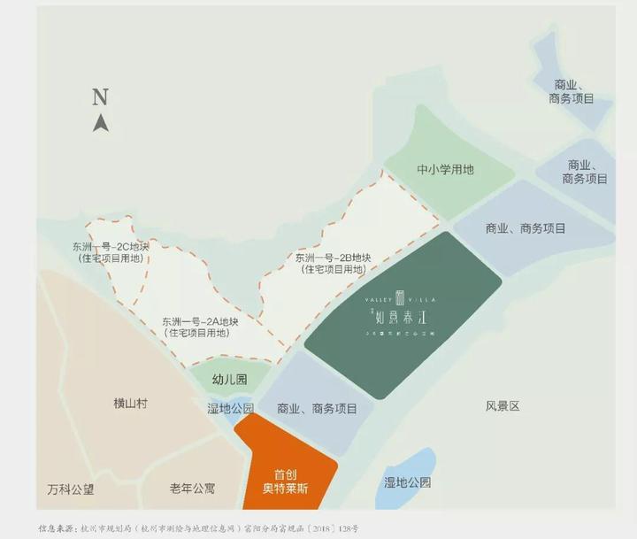 如意春江   横山社区规划示意图