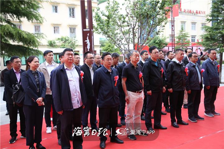 今天,黑水县潮城实业有限公司揭牌!朱建军等出席