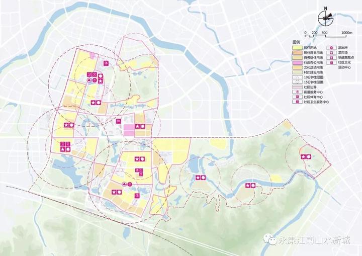 权威发布永康江南山水新城规划草案公示