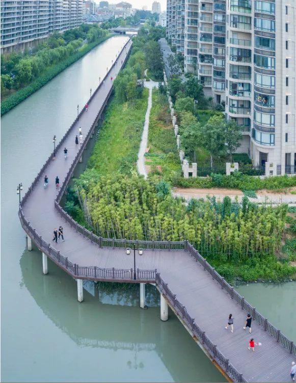 椒江市民你家楼下的绿道越来越长了走一圈当心醉氧