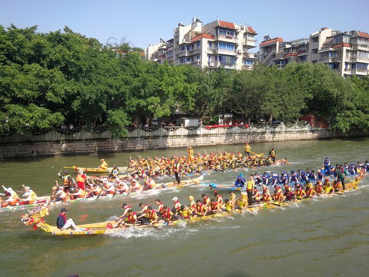 好热闹今年温州民间龙舟竞渡现场嗨翻