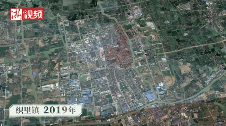 60秒看完"中国童装之都"织里镇13000天变迁