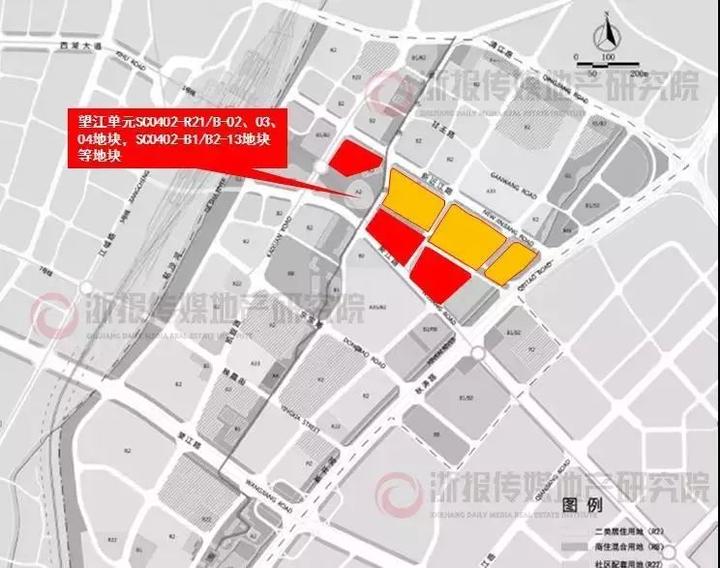杭州7月土地市场有新游戏规则 江河汇流区同期招标东至新开河,规划
