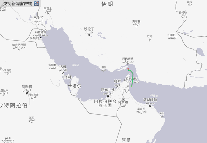 追踪丨被伊朗扣押悬挂英国国旗的油轮已抵达伊朗阿巴斯港