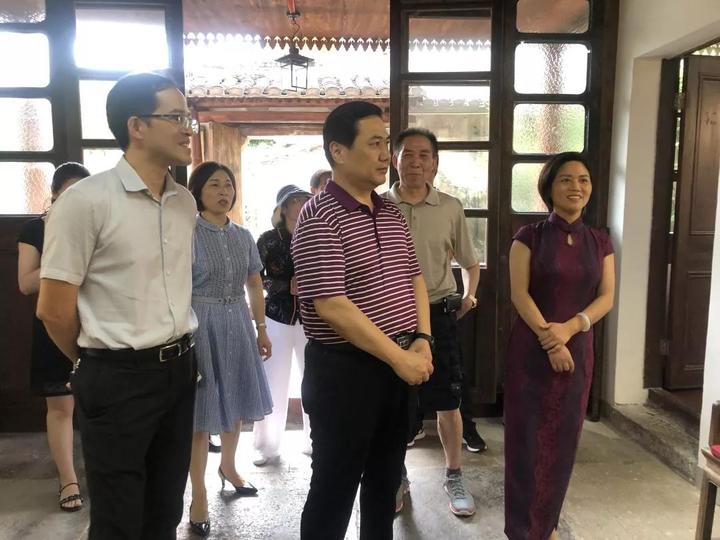 河南省项城市副市长陈志一行到古城乡贤馆参观调研乡贤工作