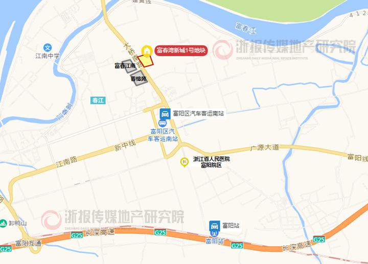 88万! 杭州富阳富春湾新城宅地挂牌