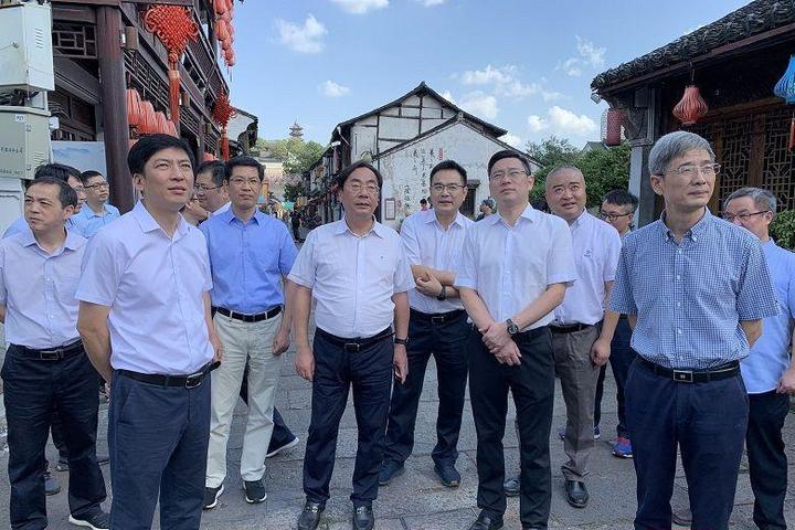 绍兴市委书记马卫光调研越城区有关文化旅游项目