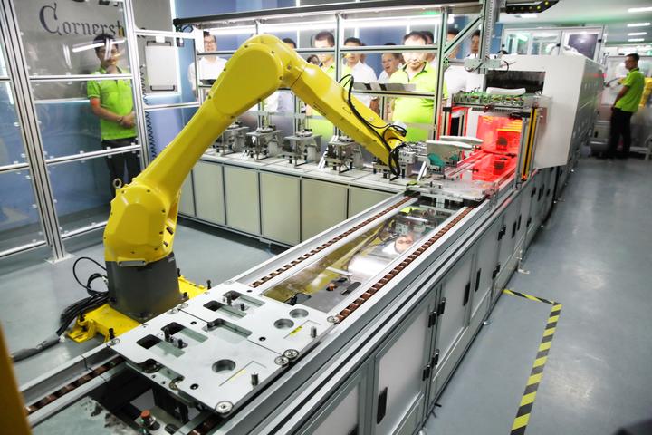 浙江和生荣智能科技有限公司的自动化生产线.