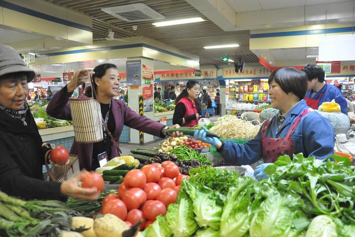 重拎菜篮子下城万寿亭农贸市场有奖限塑了