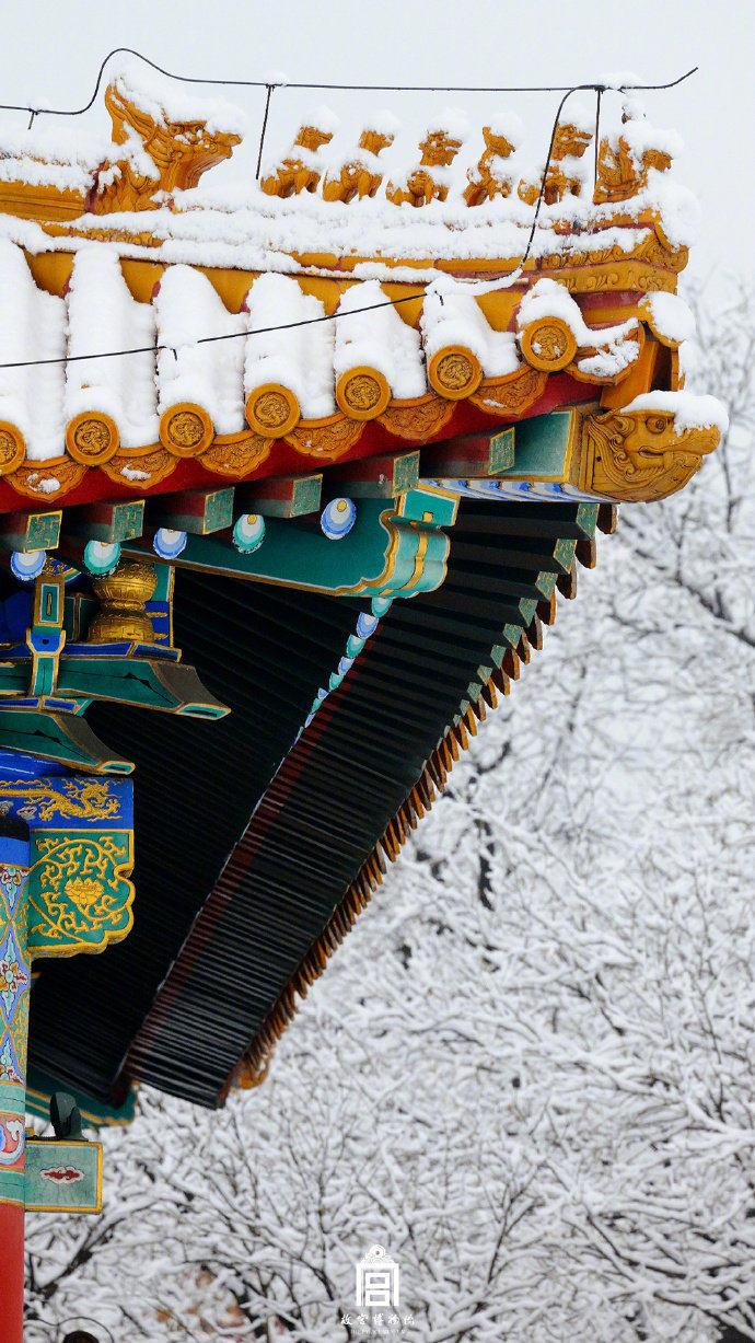 来了来了!故宫雪景壁纸上新