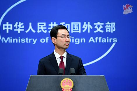 外交部:反对中国的建交国同台湾地区进行任何形式的官方往来
