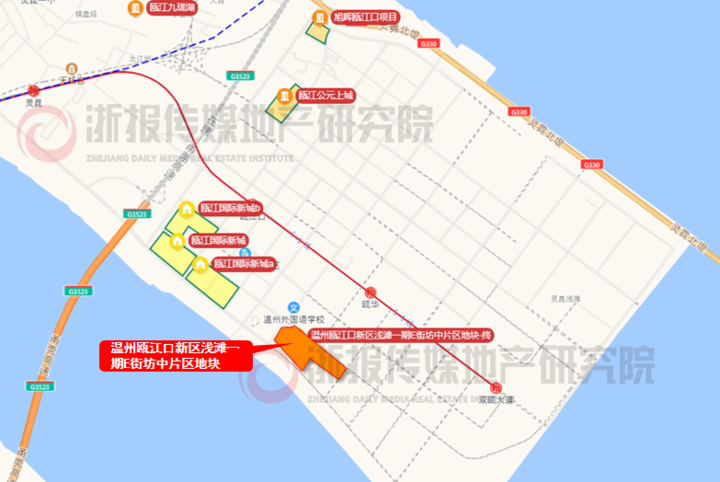 最快下周出让 地块位于洞头区瓯江口新城板块,出让面积180586