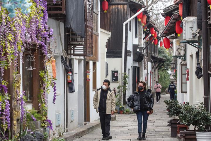 拱墅半山景区,历史街区,运河七区开放迎客 出游也要戴
