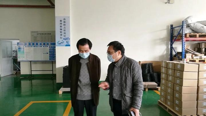 区政协副主席郑建庆走访调研政协委员企业复工复产和防疫情况