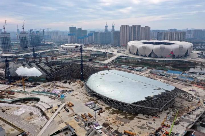 2022年杭州亚运会主体育馆建设复工