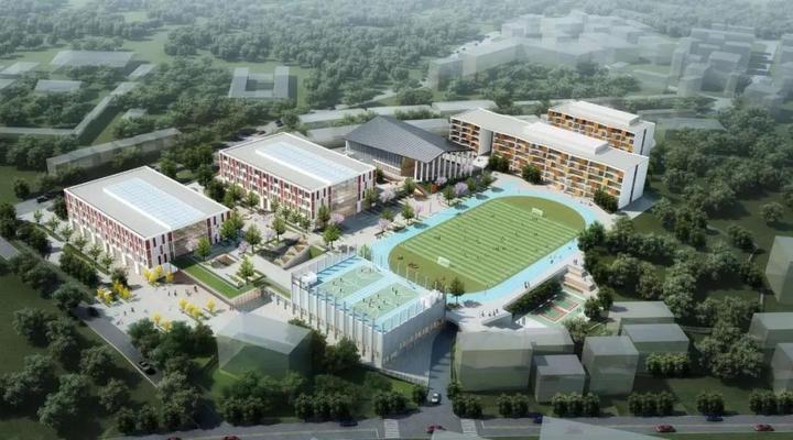 横店文荣实验学校开建 "小学部"计划明年6月底建成