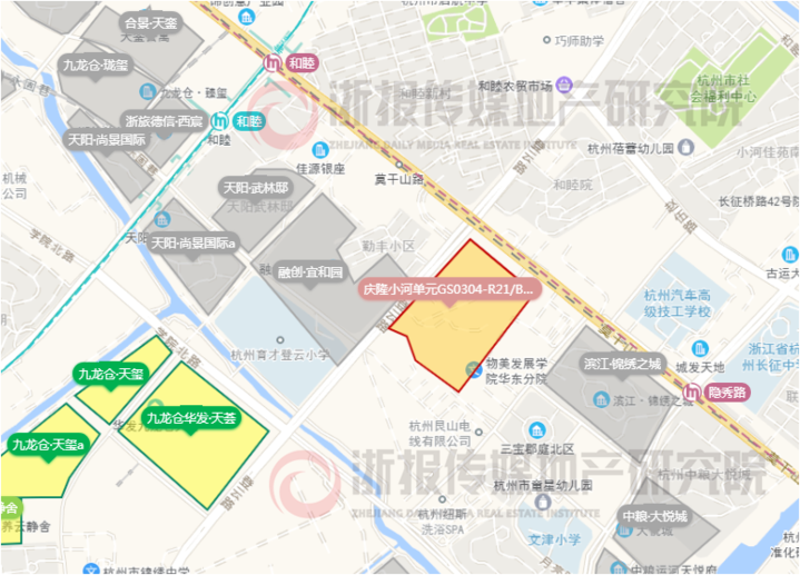 杭州江河汇申花等多板块宅地排队上架滨康综合体正式预备