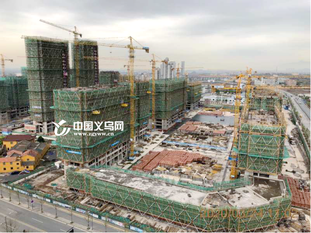 抢字当头义乌佛堂小江滩项目建设按下快进键