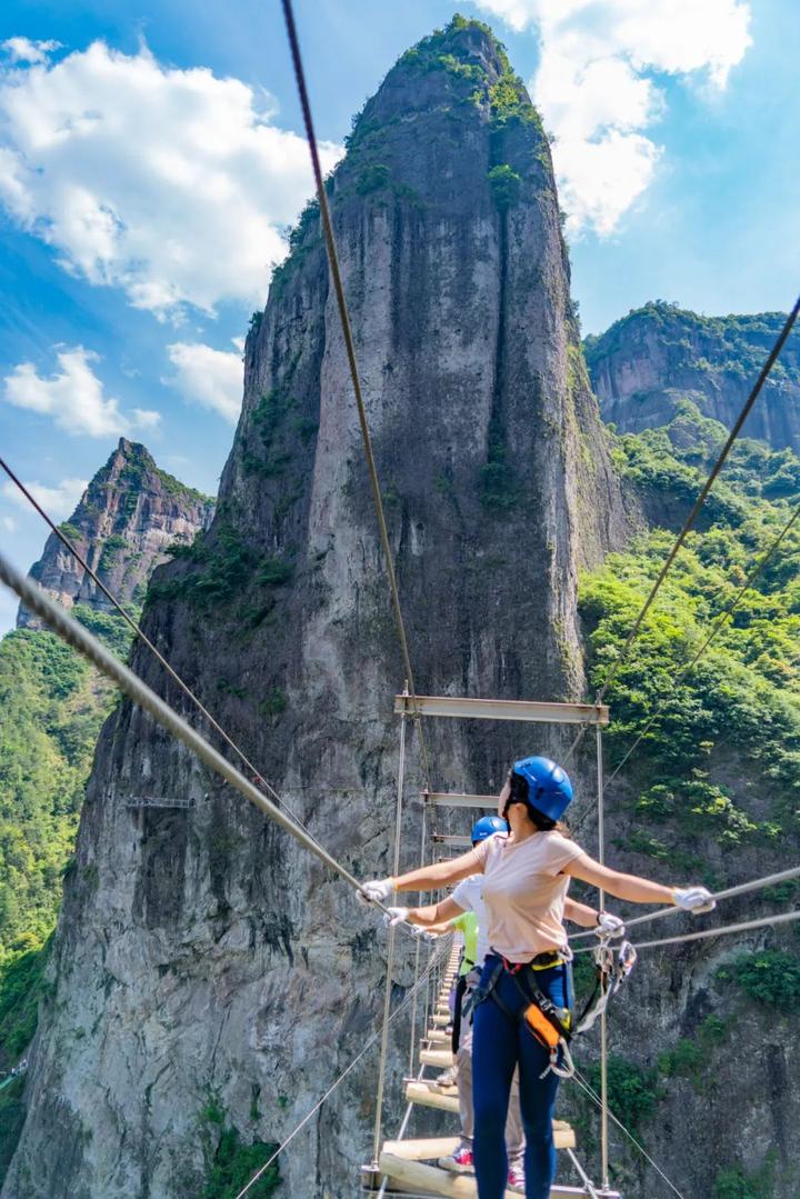 何不到神仙居飞拉达"飞檐走壁"!