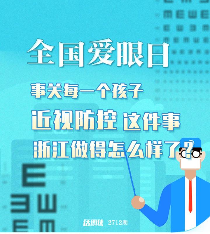 全国爱眼日丨事关每一个孩子近视防控这件事浙江做得怎么样了