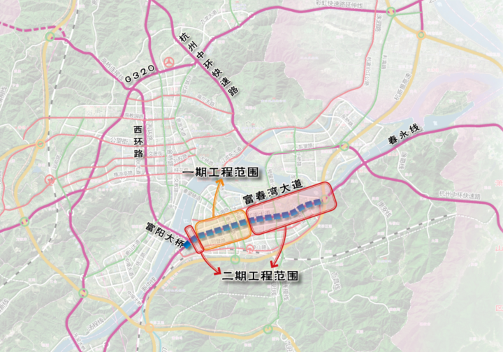 富阳一批重大基础设施项目开工 富春湾新城未来可期