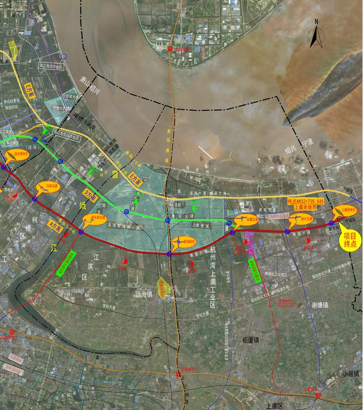 上虞综合交通发展又迈上新台阶 杭绍甬高速公路上虞段及 崧厦连接线