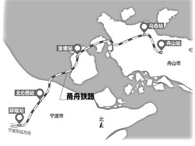 甬舟铁路初步设计获批杭州人可以坐着高铁去舟山