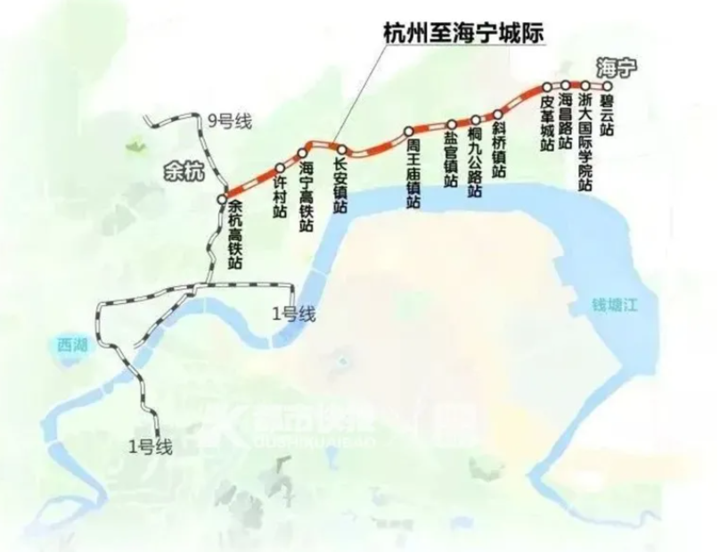 杭州地铁1号线三期站点亮灯 这些线路都有新进展