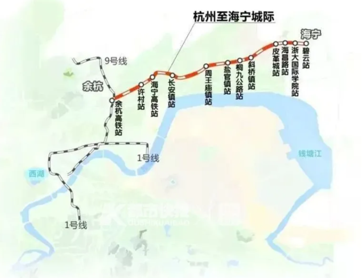 杭州地铁线三期站点亮灯这些线路都有新进展