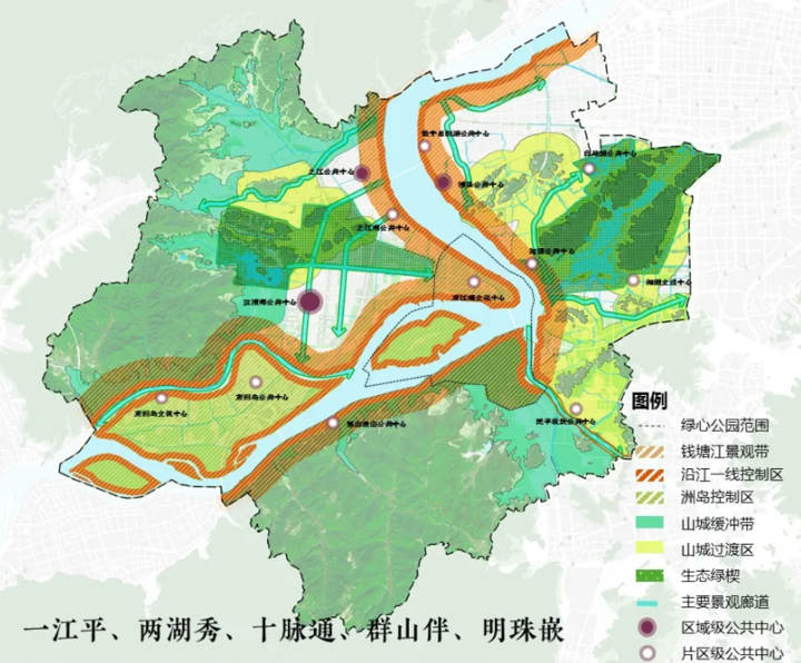 打造"现代版富春山居图" 杭州三江汇景观规划公示